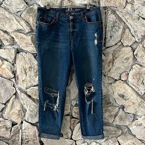 INC International Concepts Boyfriend Jeans